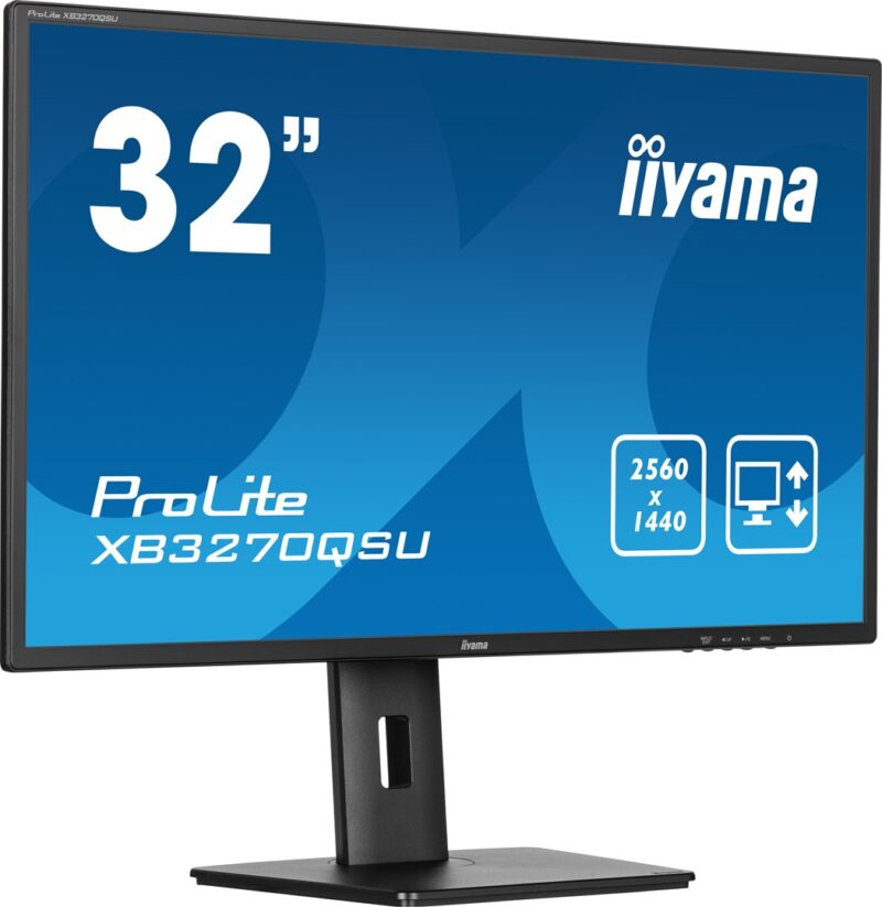 iiyama ProLite XB3270QSU-B1 | 32″ WQHD | IPS LED