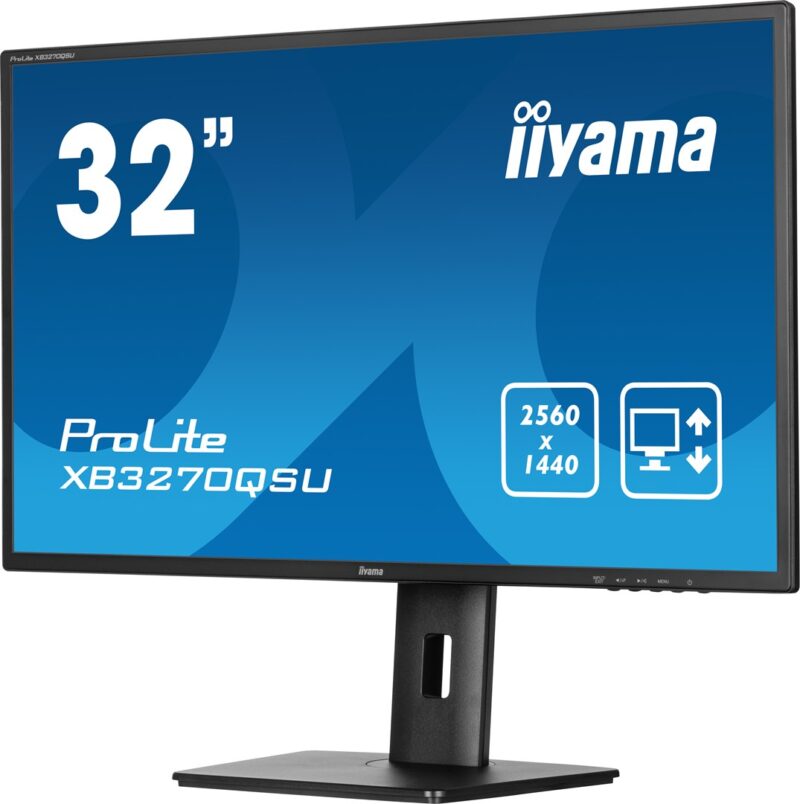 iiyama ProLite XB3270QSU-B1 | 32″ WQHD | IPS LED
