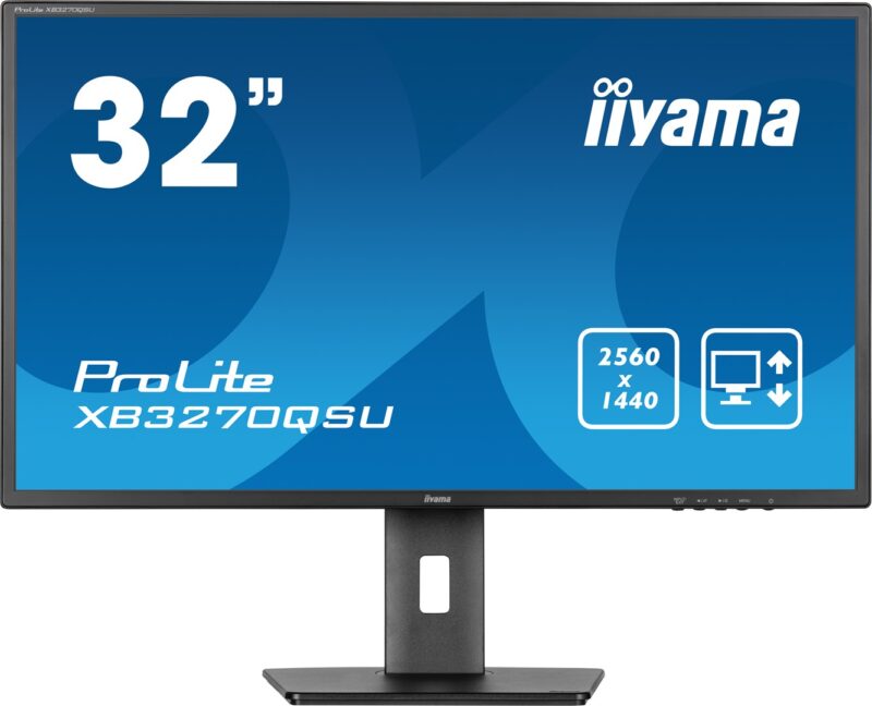 iiyama ProLite XB3270QSU-B1 | 32″ WQHD | IPS LED