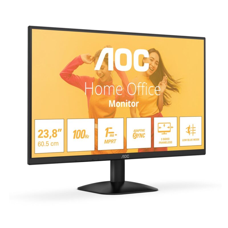 AOC 24B35HM2 | 23.8″ FHD VA | 100Hz HDMI/VGA