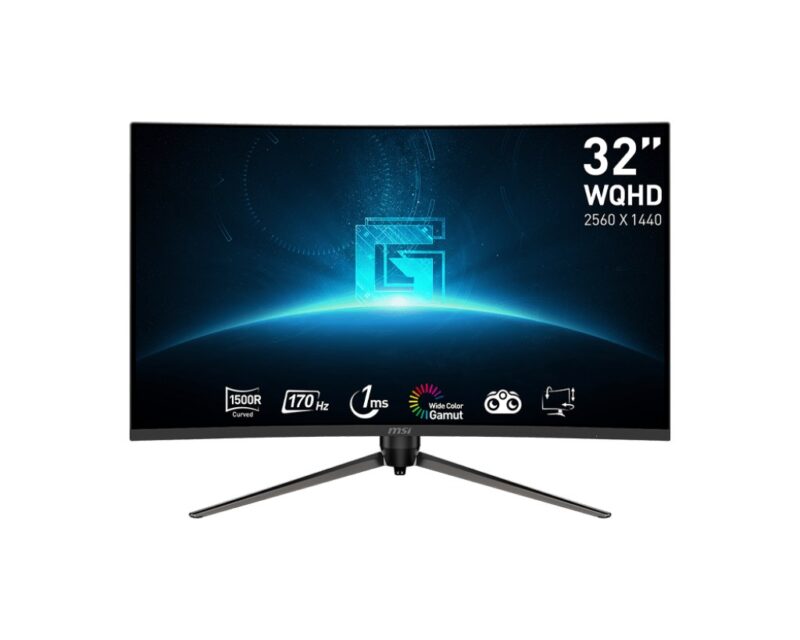 MSI G32CQ5P | 32″ QHD VA | 170Hz Curved