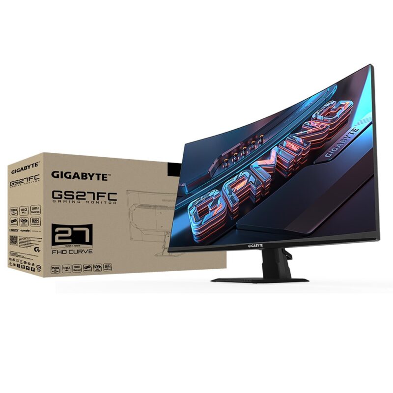 Gigabyte GS27FC | 27″ Full HD Curved VA | 180Hz