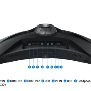 Samsung Odyssey G6 LS32BG650EUXEN | 32″ QHD IPS | 240Hz