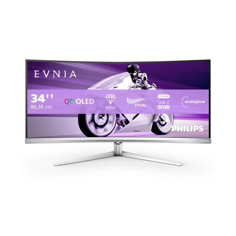 Philips 34M2C8600/00 | 34″ OLED QHD Curved | 175Hz