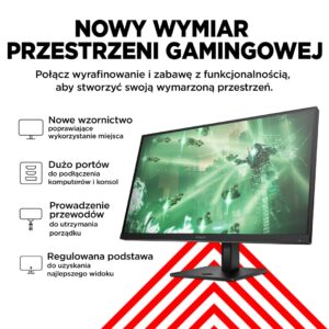 HP OMEN 27q (780H4E9) | 27″ QHD IPS | 165Hz Gaming Monitor