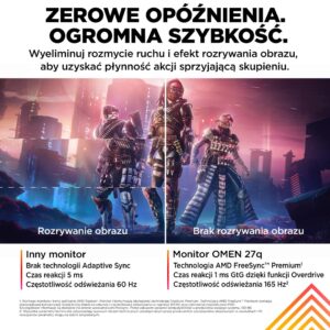 HP OMEN 27q (780H4E9) | 27″ QHD IPS | 165Hz Gaming Monitor