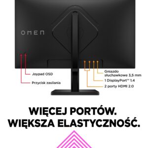 HP OMEN 27q (780H4E9) | 27″ QHD IPS | 165Hz Gaming Monitor