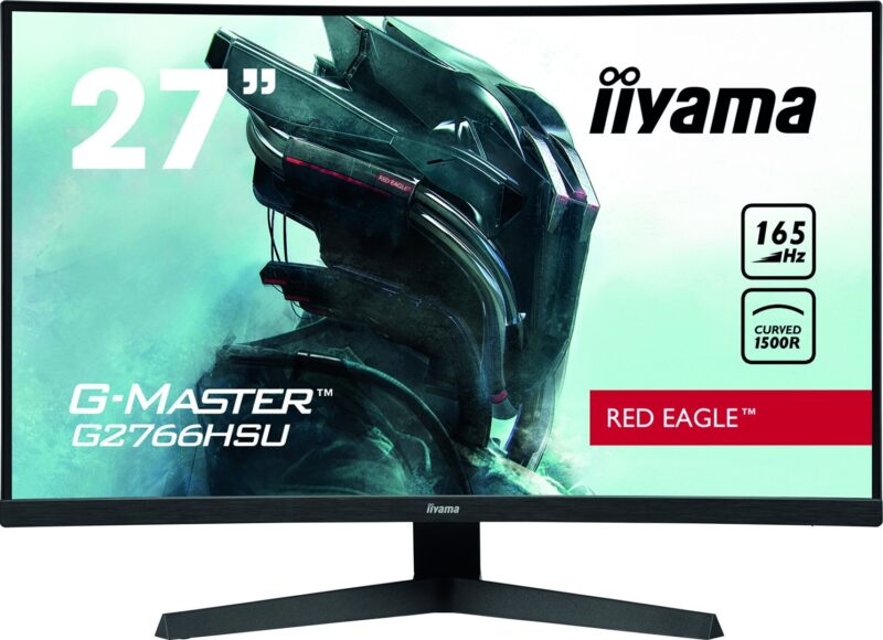 iiyama G2766HSU-B1 | 27″ Curved VA | 165Hz Full HD Gaming Monitor