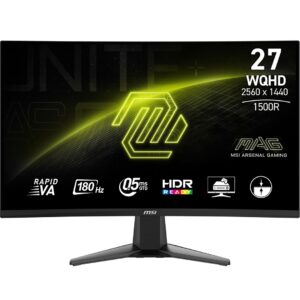 MSI MAG 27CQ6F | 27″ QHD 170Hz | Gamingowy VA z FreeSync