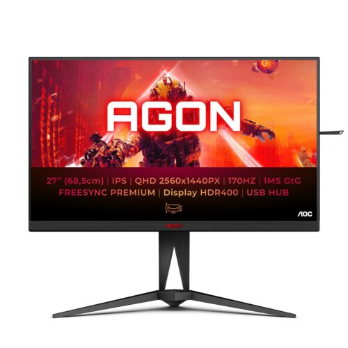 AOC AGON AG275QX/EU | 27″ QHD 170 Hz | Fast IPS Gaming