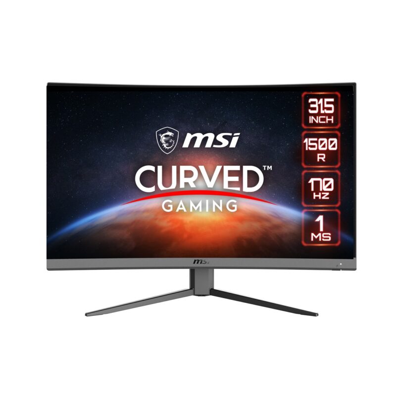 MSI G32CQ4DE E2 | 31.5″ WQHD 165 Hz | Curved VA Gaming