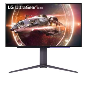 LG UltraGear 27GS95QE-B | 26.5″ QHD OLED 240 Hz | 0.03 ms Gaming