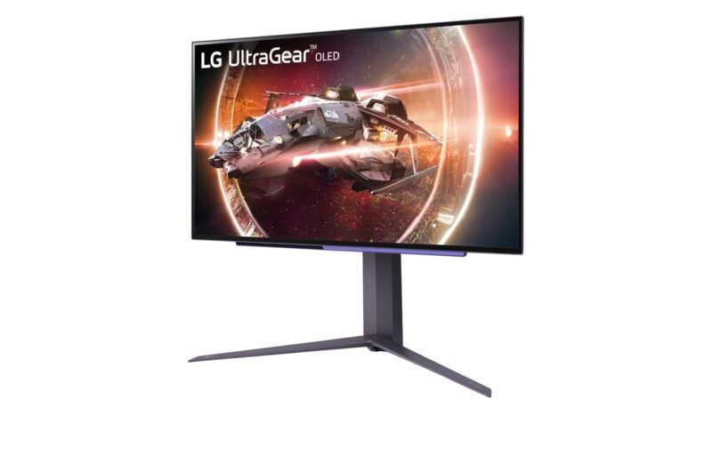 LG UltraGear 27GS95QE-B | 26.5″ QHD OLED 240 Hz | 0.03 ms Gaming