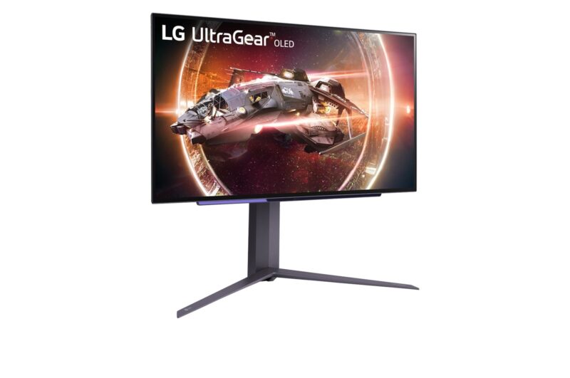 LG UltraGear 27GS95QE-B | 26.5″ QHD OLED 240 Hz | 0.03 ms Gaming