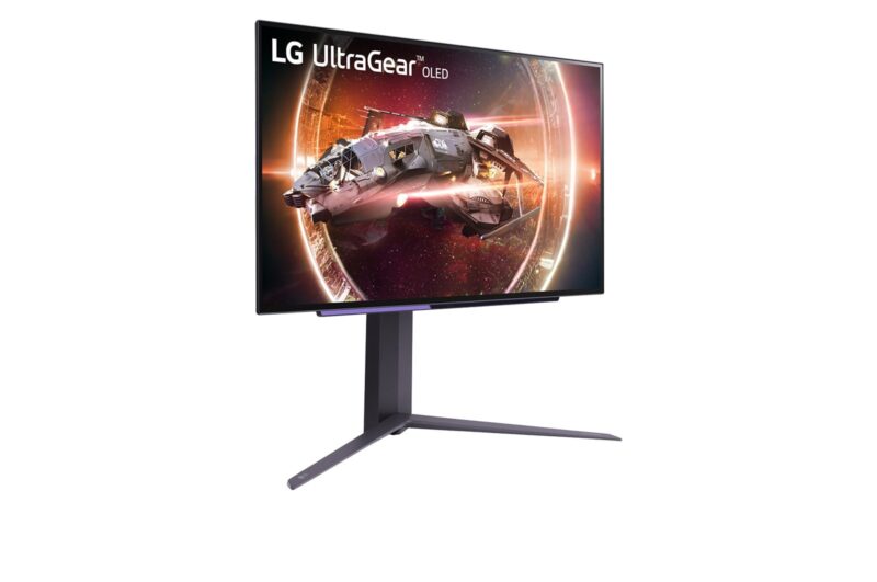 LG UltraGear 27GS95QE-B | 26.5″ QHD OLED 240 Hz | 0.03 ms Gaming