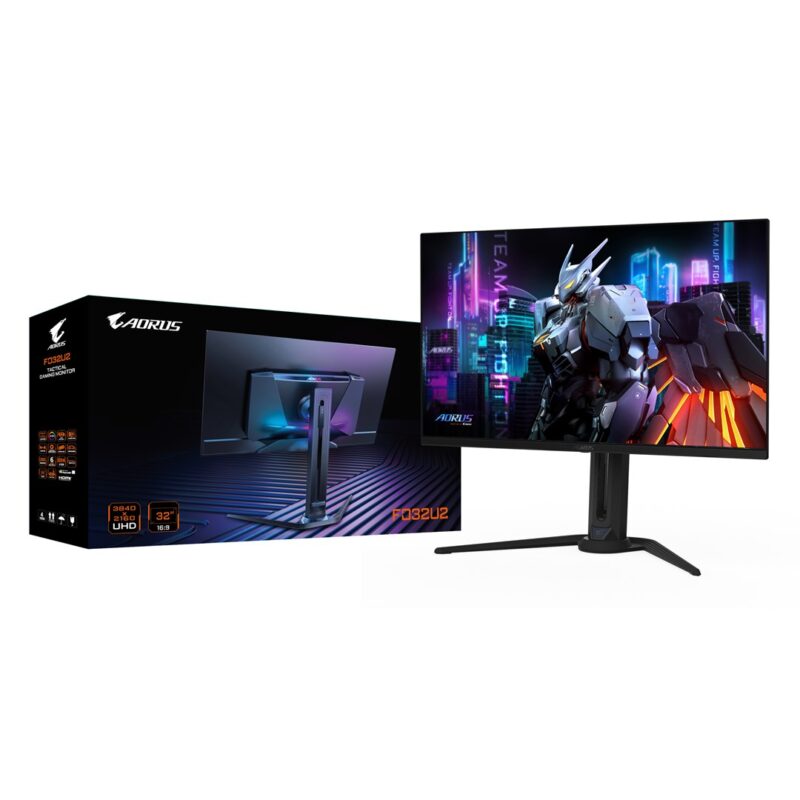 GIGABYTE FO32U2 | 31.5″ OLED 4K UHD 240 Hz | 0,03 ms Gaming