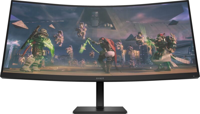 HP OMEN 34c | 34″ UWQHD 165 Hz | Zakrzywiony Gaming