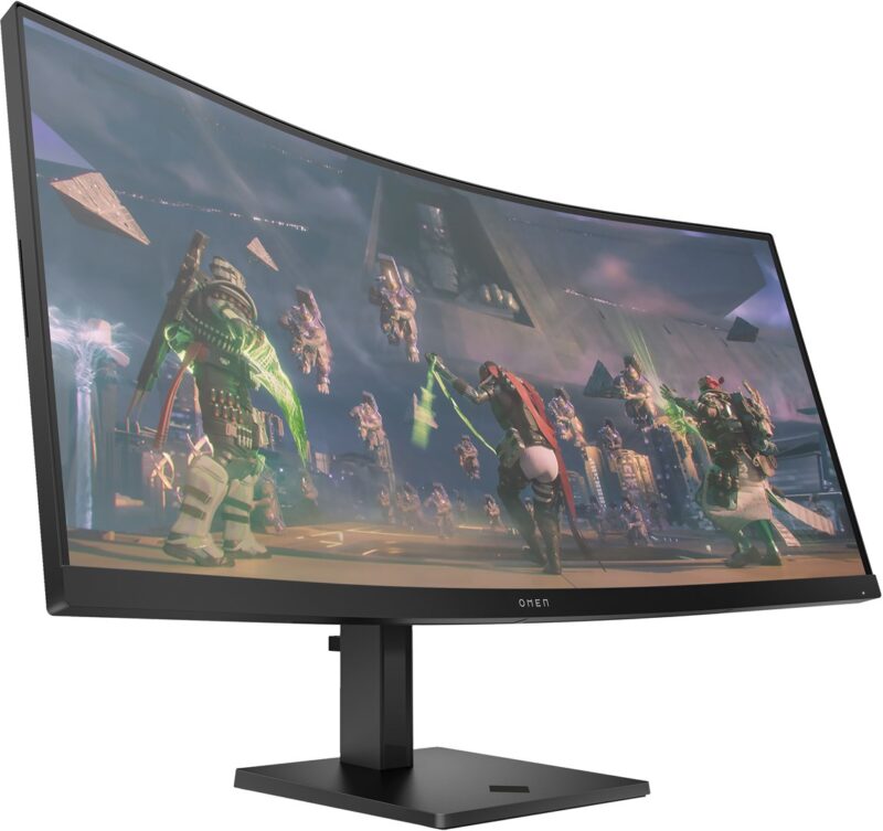 HP OMEN 34c | 34″ UWQHD 165 Hz | Zakrzywiony Gaming