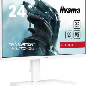 iiyama GB2470HSU‑W6 | 24″ Full HD 180 Hz | Fast IPS Gaming Biały