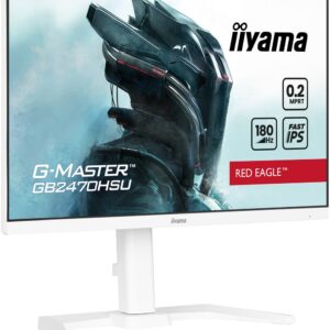 iiyama GB2470HSU‑W6 | 24″ Full HD 180 Hz | Fast IPS Gaming Biały