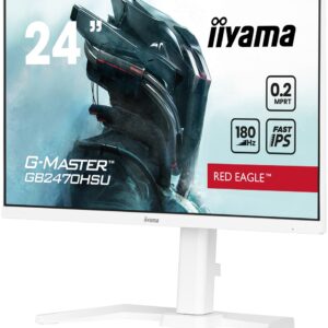 iiyama GB2470HSU‑W6 | 24″ Full HD 180 Hz | Fast IPS Gaming Biały