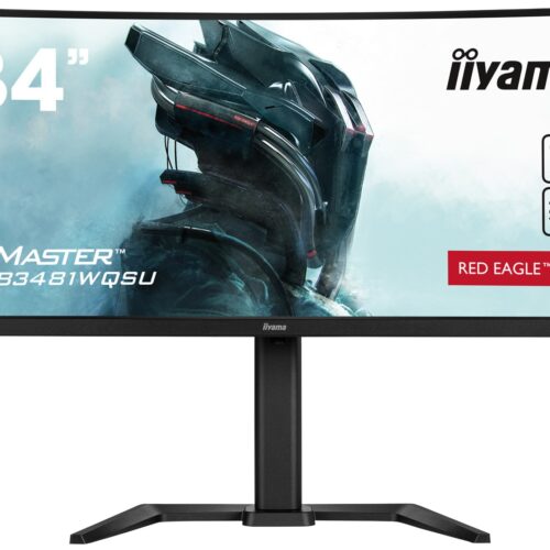 iiyama GCB3481WQSU‑B1 | 34″ UWQHD 180 Hz | Fast IPS Gaming