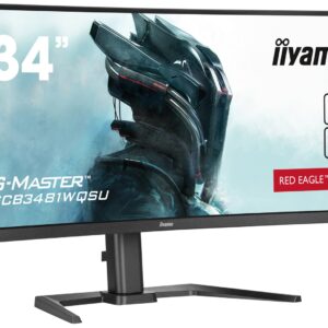 iiyama GCB3481WQSU‑B1 | 34″ UWQHD 180 Hz | Fast IPS Gaming