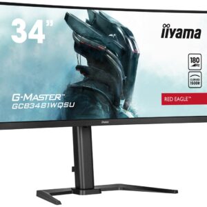 iiyama GCB3481WQSU‑B1 | 34″ UWQHD 180 Hz | Fast IPS Gaming