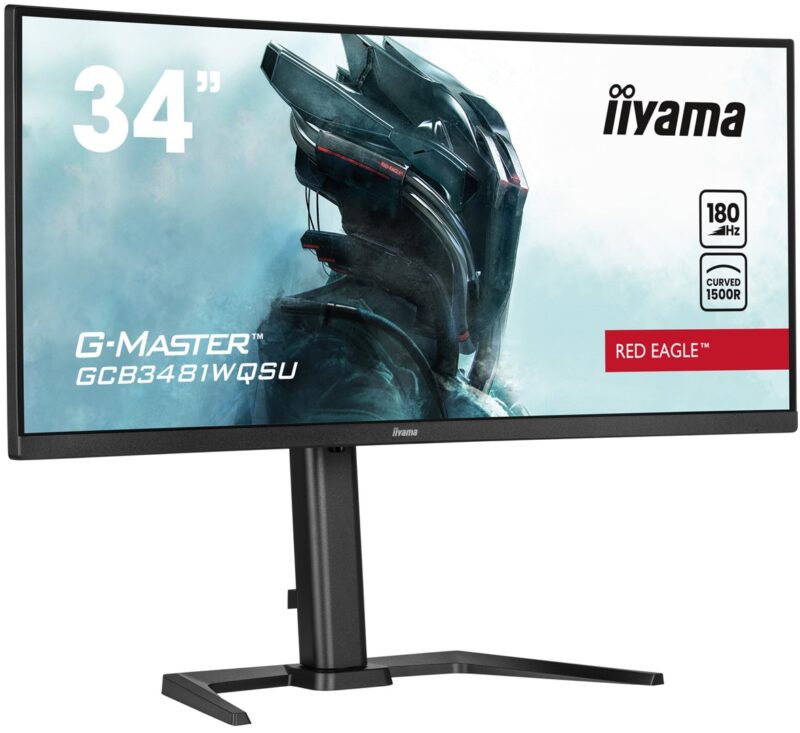 iiyama GCB3481WQSU‑B1 | 34″ UWQHD 180 Hz | Fast IPS Gaming
