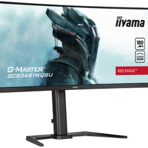 iiyama GCB3481WQSU‑B1 | 34″ UWQHD 180 Hz | Fast IPS Gaming