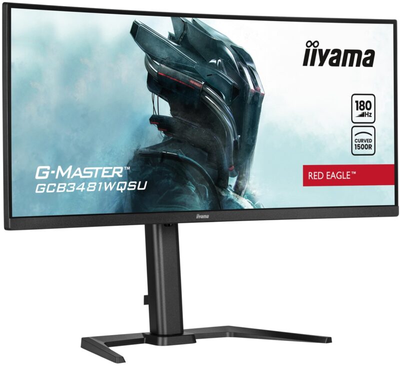 iiyama GCB3481WQSU‑B1 | 34″ UWQHD 180 Hz | Fast IPS Gaming