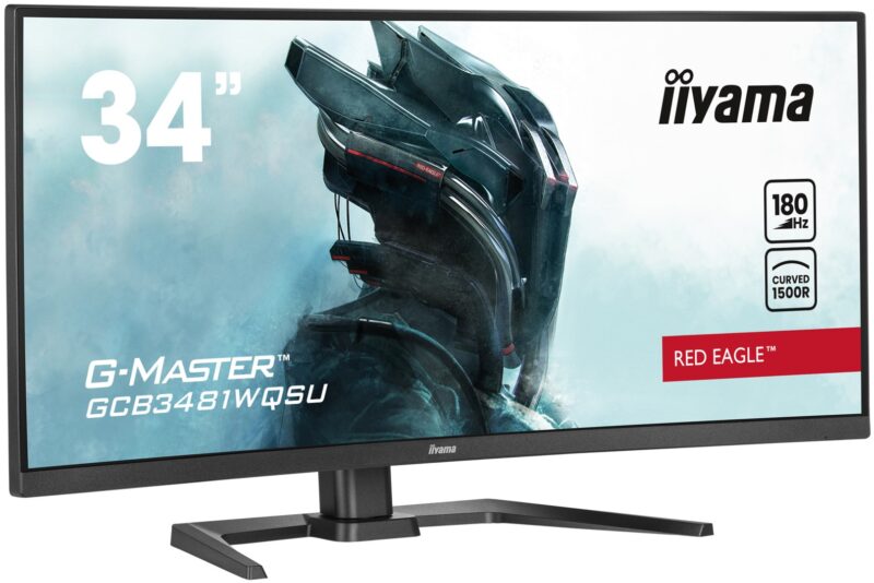 iiyama GCB3481WQSU‑B1 | 34″ UWQHD 180 Hz | Fast IPS Gaming