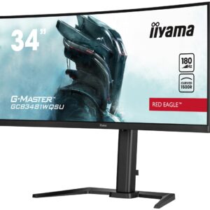 iiyama GCB3481WQSU‑B1 | 34″ UWQHD 180 Hz | Fast IPS Gaming