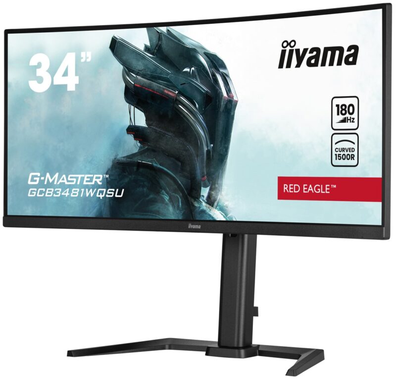 iiyama GCB3481WQSU‑B1 | 34″ UWQHD 180 Hz | Fast IPS Gaming