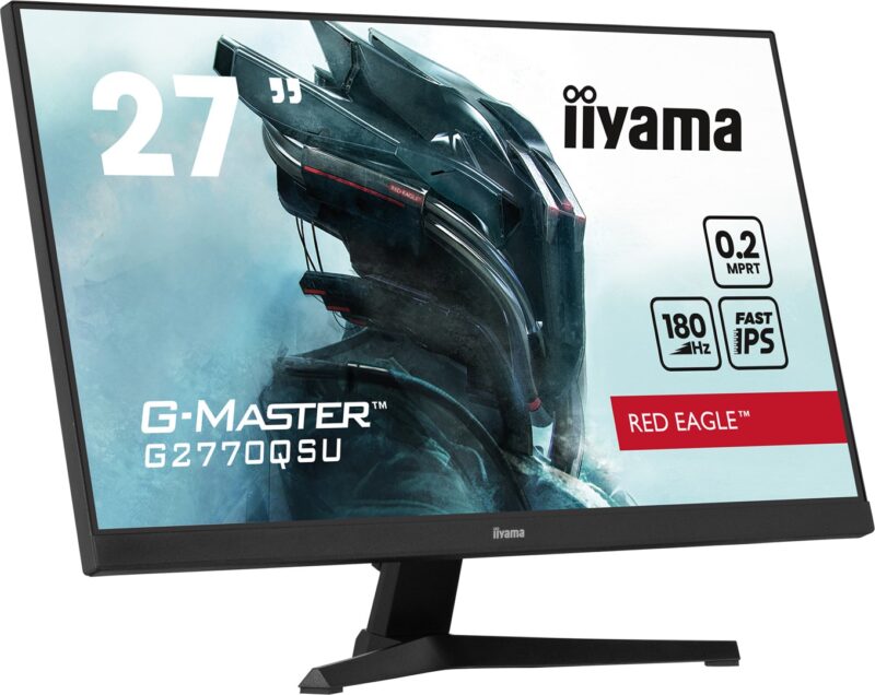 iiyama G2770QSU‑B6 | 27″ QHD 180 Hz | Fast IPS 1 ms Gaming