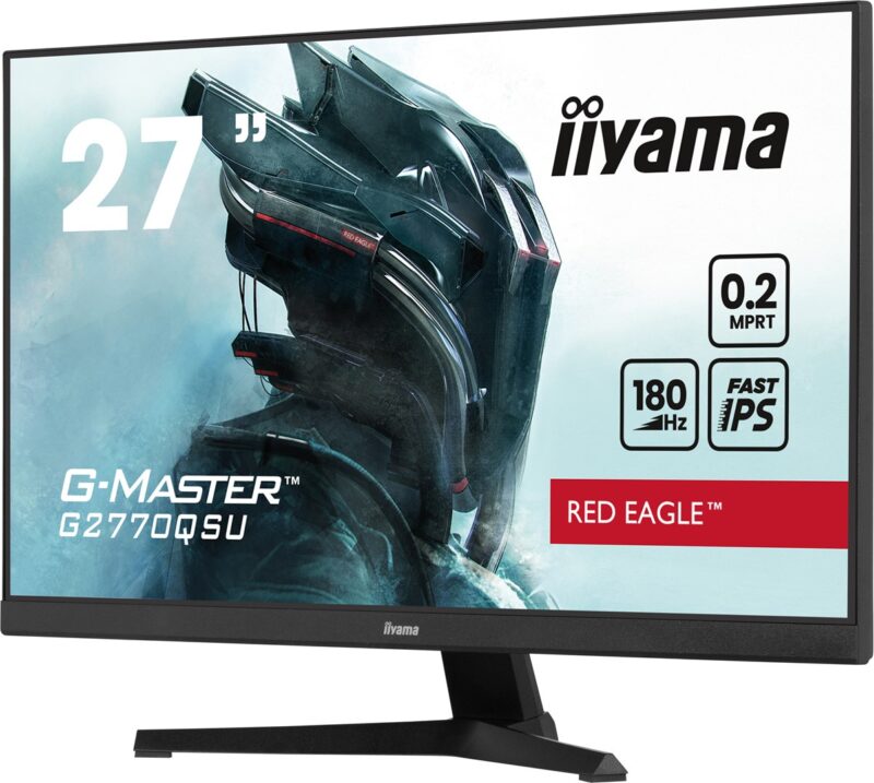 iiyama G2770QSU‑B6 | 27″ QHD 180 Hz | Fast IPS 1 ms Gaming