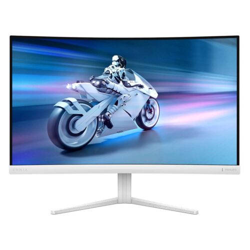 Philips Evnia 27M2C5201L | 27″ Full HD 165Hz | Zakrzywiony VA Biały