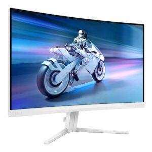 Philips Evnia 27M2C5201L | 27″ Full HD 165Hz | Zakrzywiony VA Biały