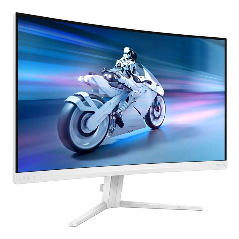 Philips Evnia 27M2C5201L | 27″ Full HD 165Hz | Zakrzywiony VA Biały