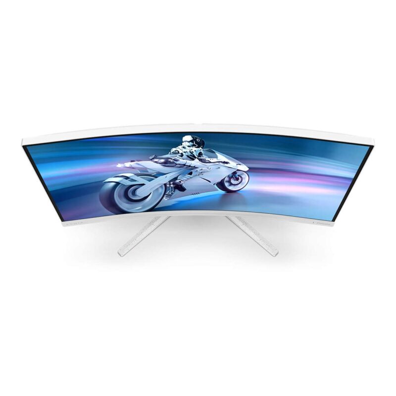 Philips Evnia 27M2C5201L | 27″ Full HD 165Hz | Zakrzywiony VA Biały