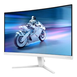 Philips Evnia 27M2C5201L | 27″ Full HD 165Hz | Zakrzywiony VA Biały