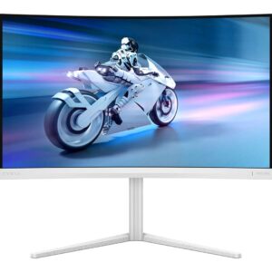 Philips Evnia 27M2C5501 | 27″ QHD 165Hz | Zakrzywiony VA Biały