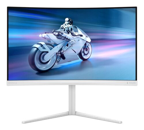 Philips Evnia 27M2C5501 | 27″ QHD 165Hz | Zakrzywiony VA Biały