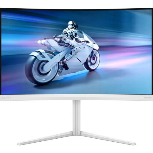 Philips Evnia 27M2C5501 | 27″ QHD 165Hz | Zakrzywiony VA Biały