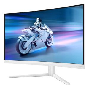 Philips Evnia 27M2C5501 | 27″ QHD 165Hz | Zakrzywiony VA Biały