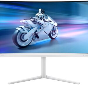 Philips Evnia 27M2C5501 | 27″ QHD 165Hz | Zakrzywiony VA Biały