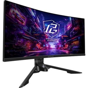 ASRock PG34QRT3A | 34″ UWQHD 165Hz | Zakrzywiony VA 1ms