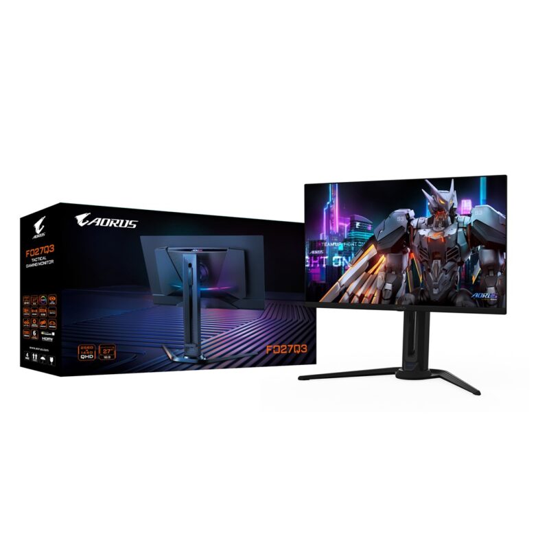 GIGABYTE AORUS FO27Q3 | 27″ OLED QHD 360Hz | Gaming Premium