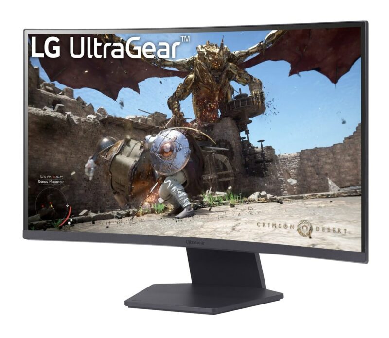 LG 27GS60QC-B | 27″ QHD 180Hz | Zakrzywiony LED Gaming