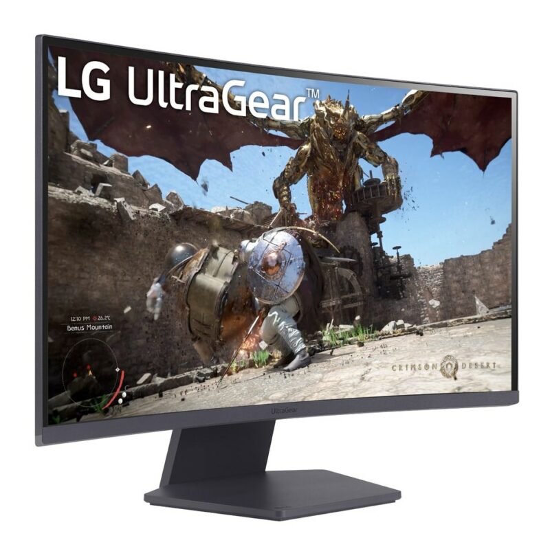 LG 27GS60QC-B | 27″ QHD 180Hz | Zakrzywiony LED Gaming